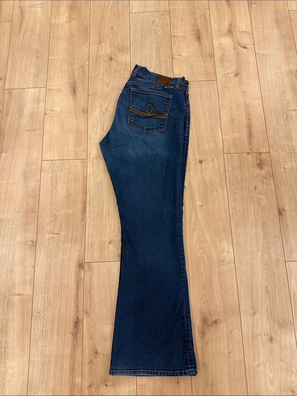 Lucky Brand Indigo Flare Wide-Leg Jeans